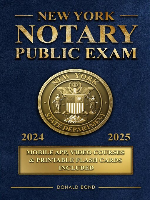 Title details for New York Notary Public Exam by Donald Bond - Available